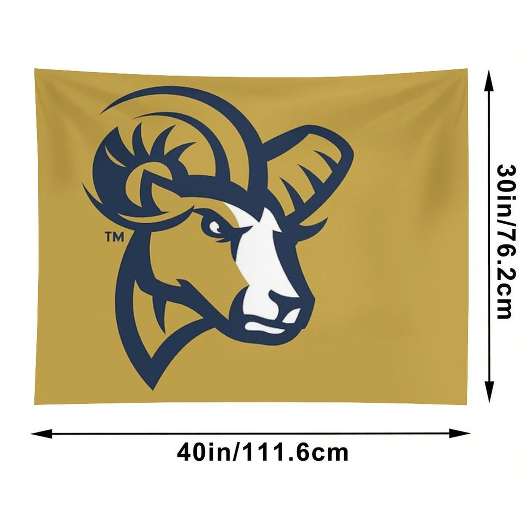 Suffolk University Ram Tapestry
