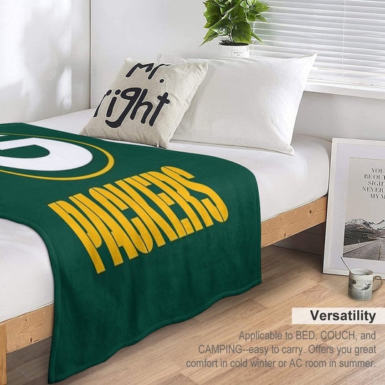Green-City Wrinkle-free Throw Blanket