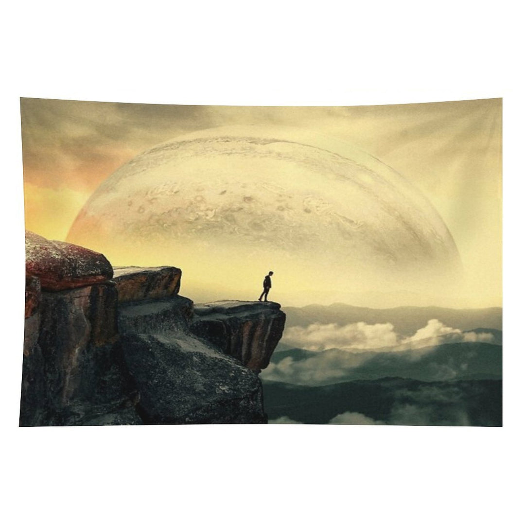 Space Mountain Tapestry