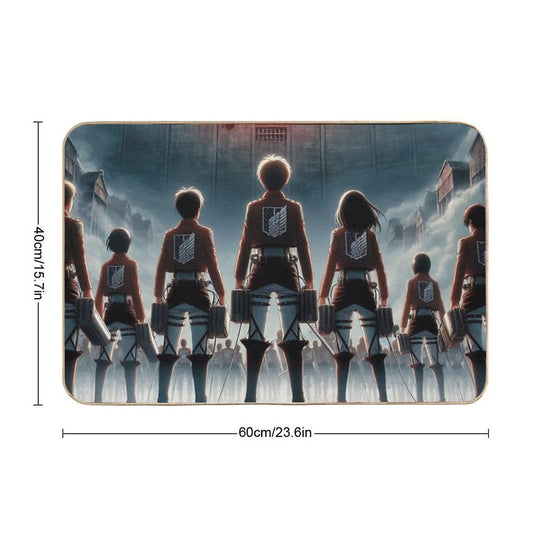 The Arrival of The Titan  Non-Slip Bath Mat