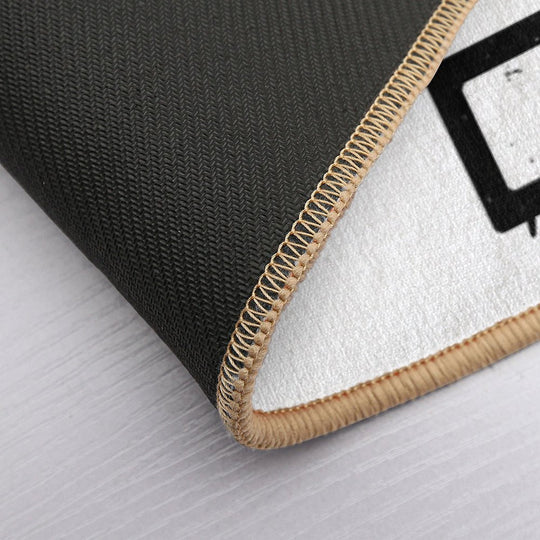 Trash TV Lover  Long-Lasting Bath Mat