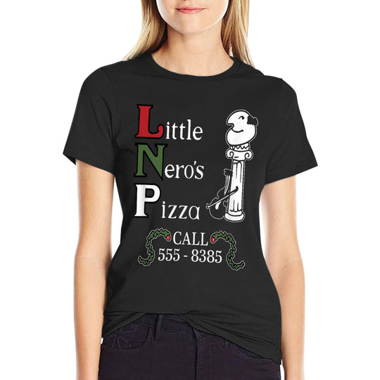 The Little Neros Pizza Christmas, Funny Christmas  Odor-resistant T-Shirt
