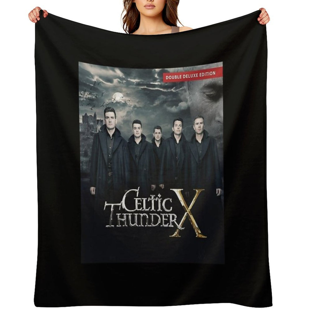 Celtic Thunder X Durable Throw Blanket