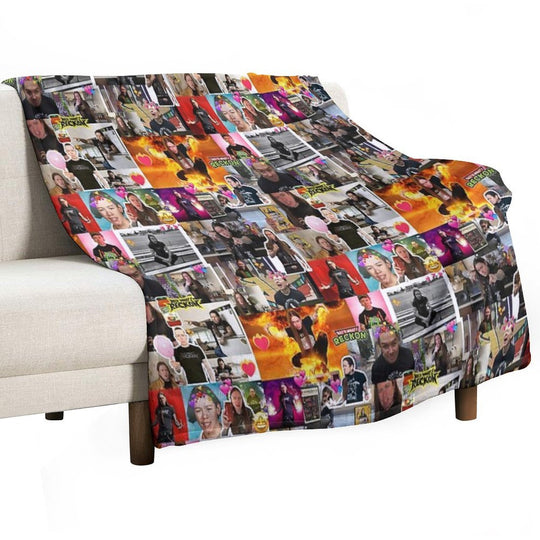 Nat Mega Collage! Versatility Throw Blanket