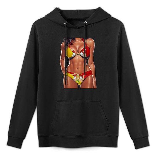 Sicilian Women Bikini Outfit Heritage Sicily Durable Construction Hoodie