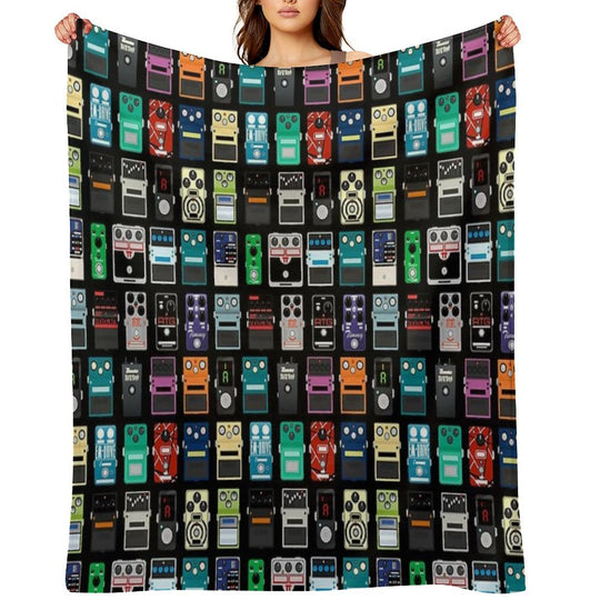 Pedal Board #2 Durable Throw Blanket