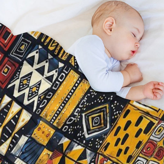 Tribal Mosaic A Celebration of Color And Pattern Gift-ready Throw Blanket