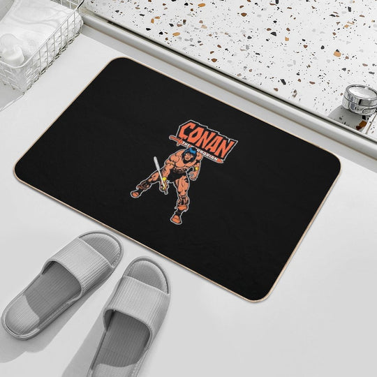 Fantasy T-ShirtThe Barbarian V.2 T-Shirt_by OniSide_  Pet-Safe Bath Mat