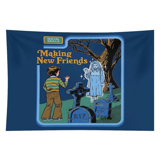 Making New Friends Tapestry