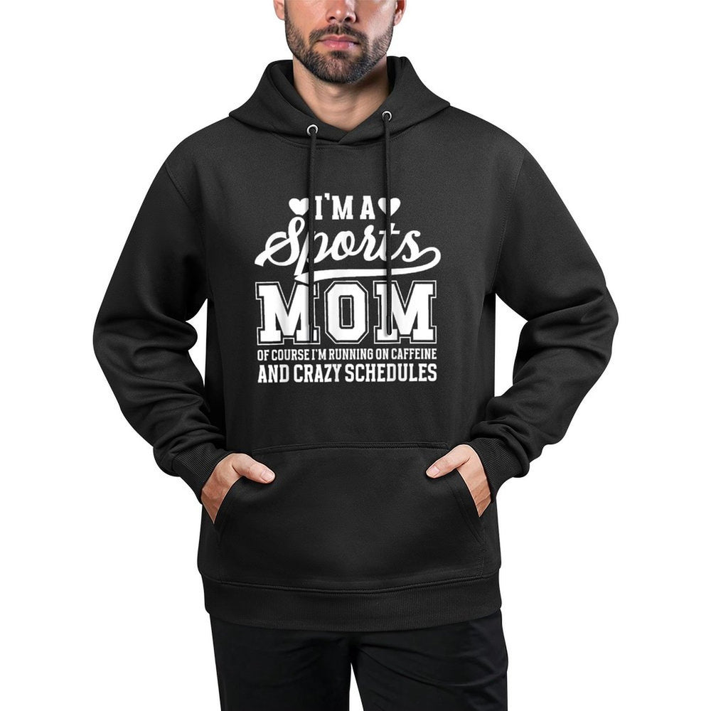 Im A Sports Mom Sports Mother Sport Mom Sports Mama Shape Retention Hoodie