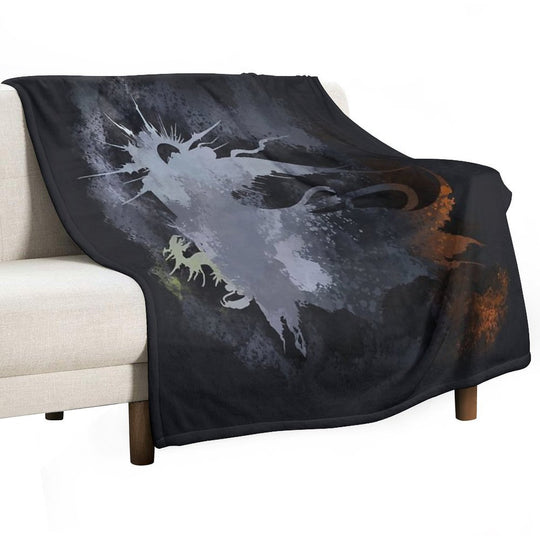 Final Fantasy XV Logo Multi-functional Throw Blanket