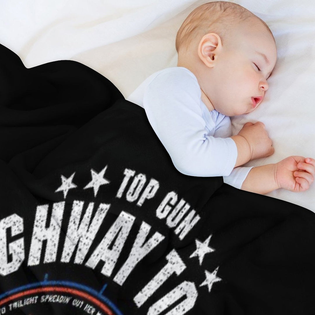 Highway To The Danger Zone Premium Throw Blanket