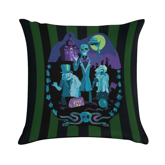 Haunted Mansion Soft Multiple Sizes Throw Pillow
