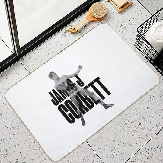 James J Corbett  Dirt-Trapping Bath Mat