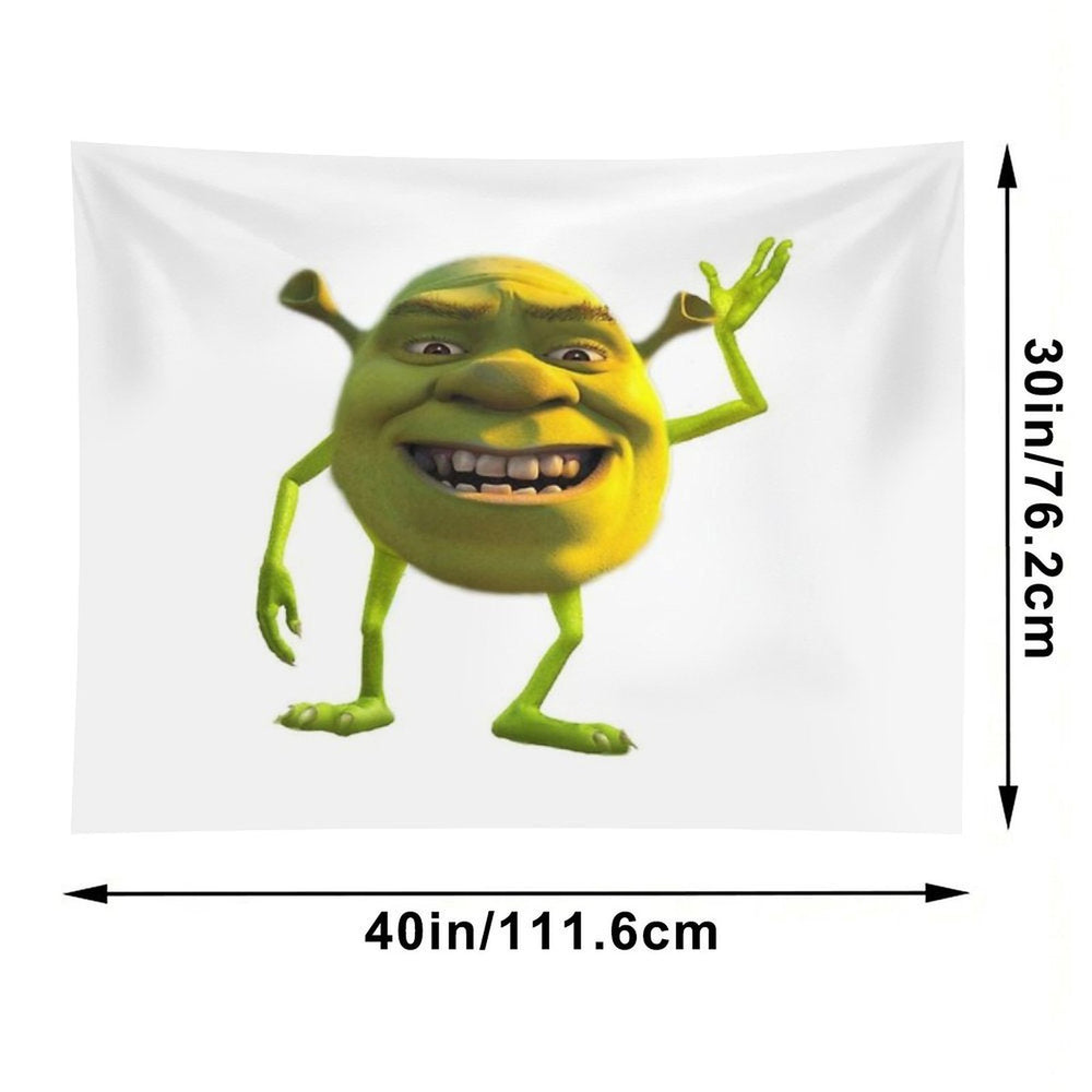 Shrek Wazowski Tapestry