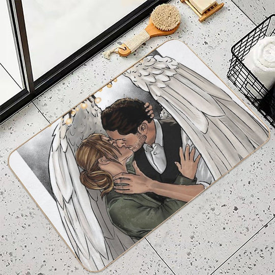 Just A Kiss  Slip-Resistant Bath Mat