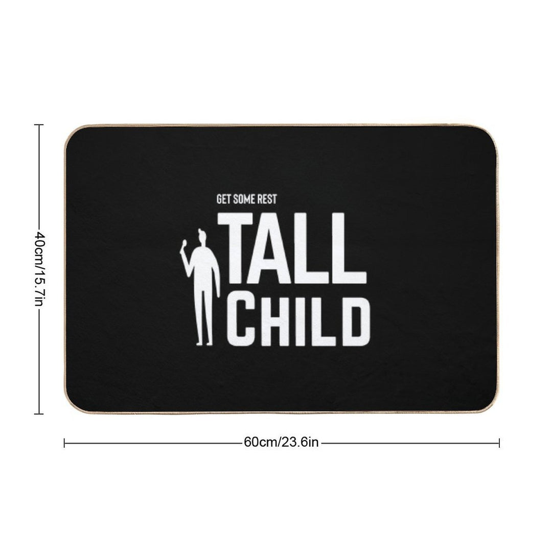 Tall Child  High-Traffic Bath Mat