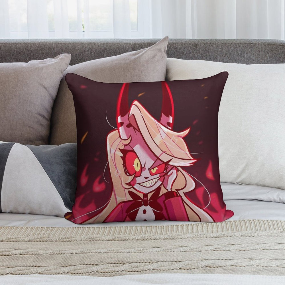 Hazbin Hotel Charlie Soft Bedroom Essential Throw Pillow