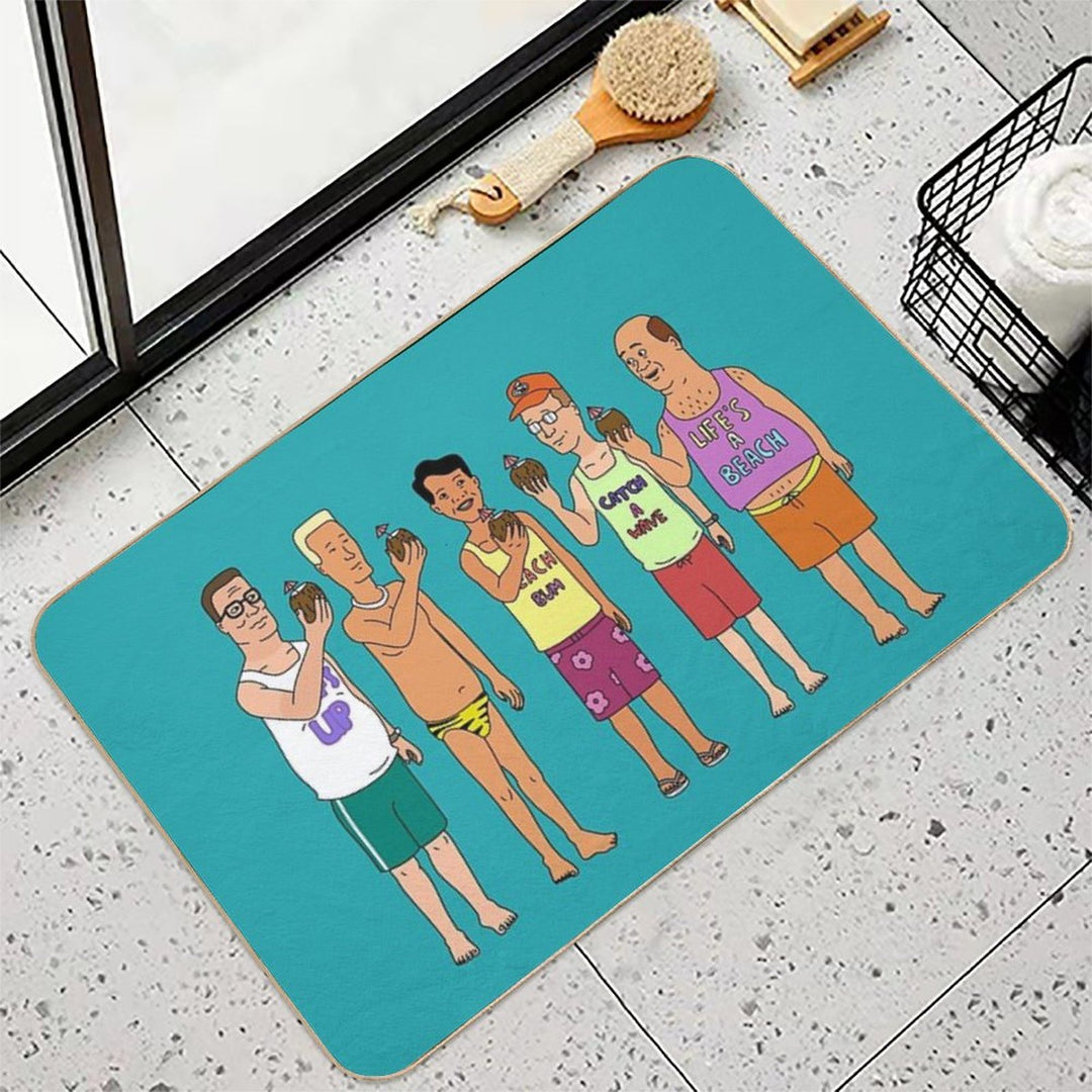 King of The Hill Pool  Non-Slip Bath Mat