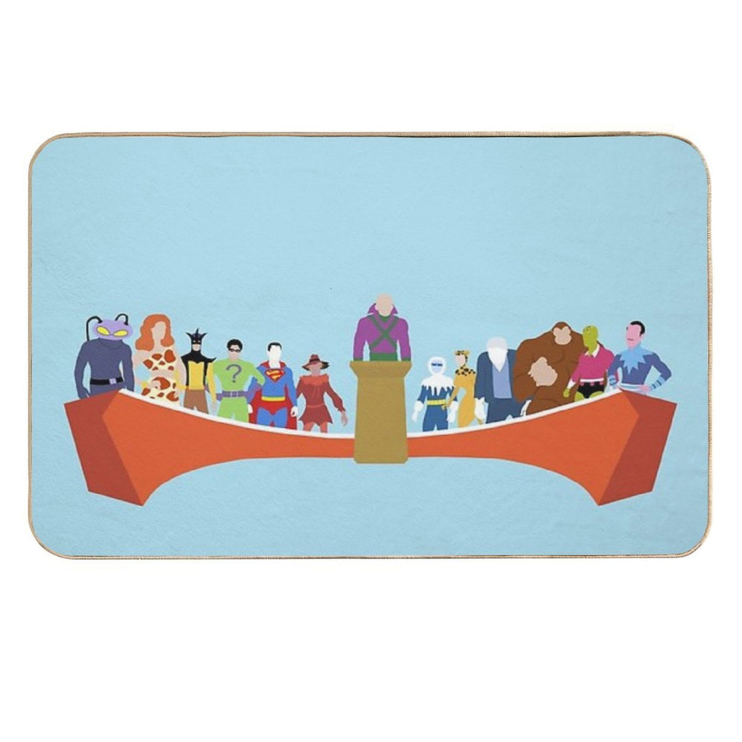 Legion of Doom - Minimalist Style  Multi-Purpose Bath Mat