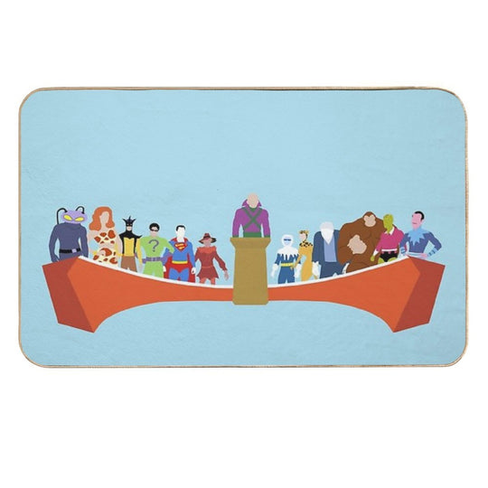 Legion of Doom - Minimalist Style  Multi-Purpose Bath Mat