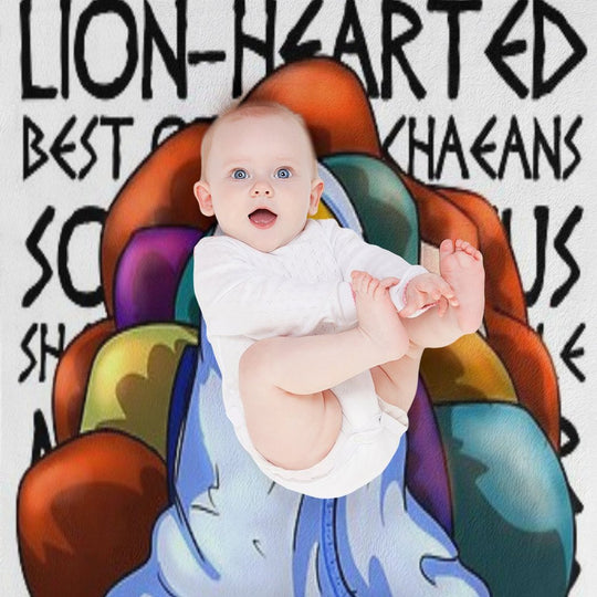 Epithets of Achilles Wrinkle-free Throw Blanket