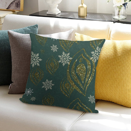 Feminist Christmas Soft Home Decor Throw Pillow