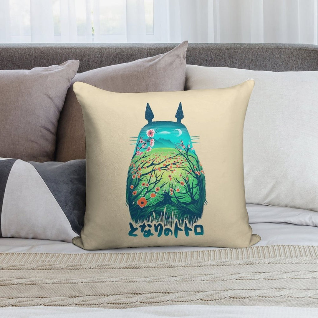 He Is My Neighbor Soft High-Density Material Throw Pillow