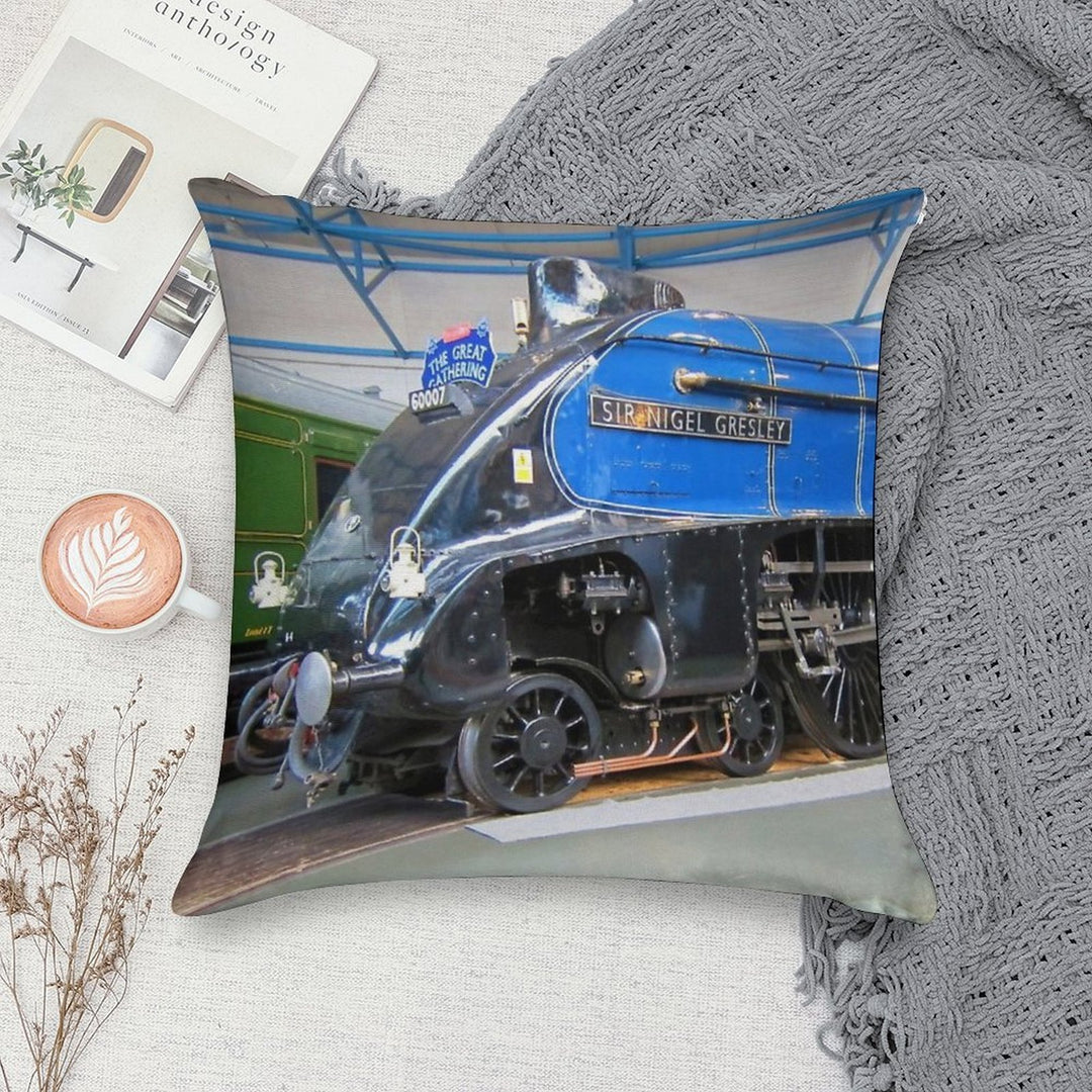 Sir Nigel Gresley Soft Skin-Friendly Throw Pillow