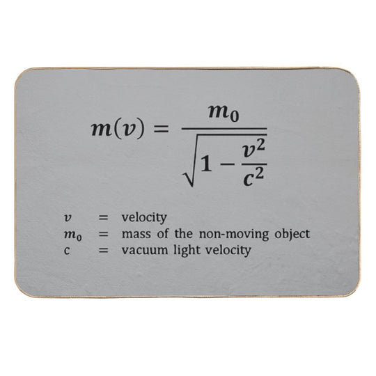 Formula, Relative Mass  Repositionable Bath Mat