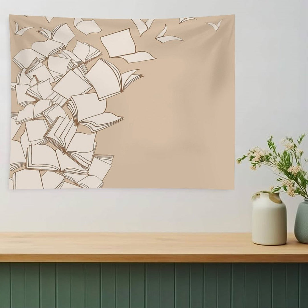 Books Tapestry