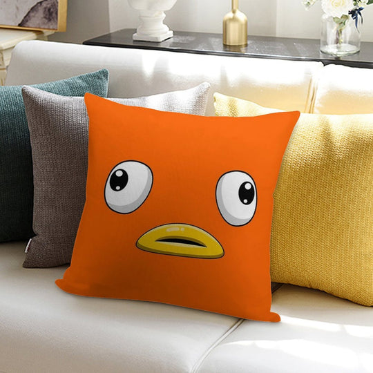 Fishstick Battle Royale Character Cute Face Soft Decorative Cover Throw Pillow