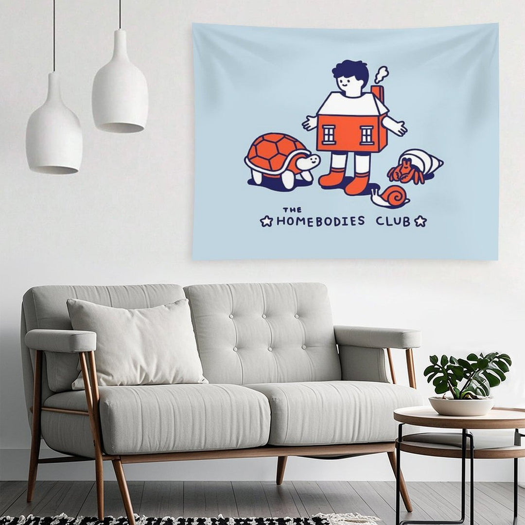 The Homebodies Club Tapestry