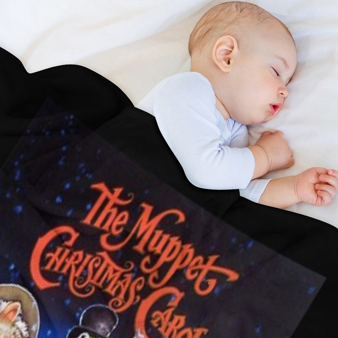 The Muppet Christmas Vitnage Eco-conscious Throw Blanket