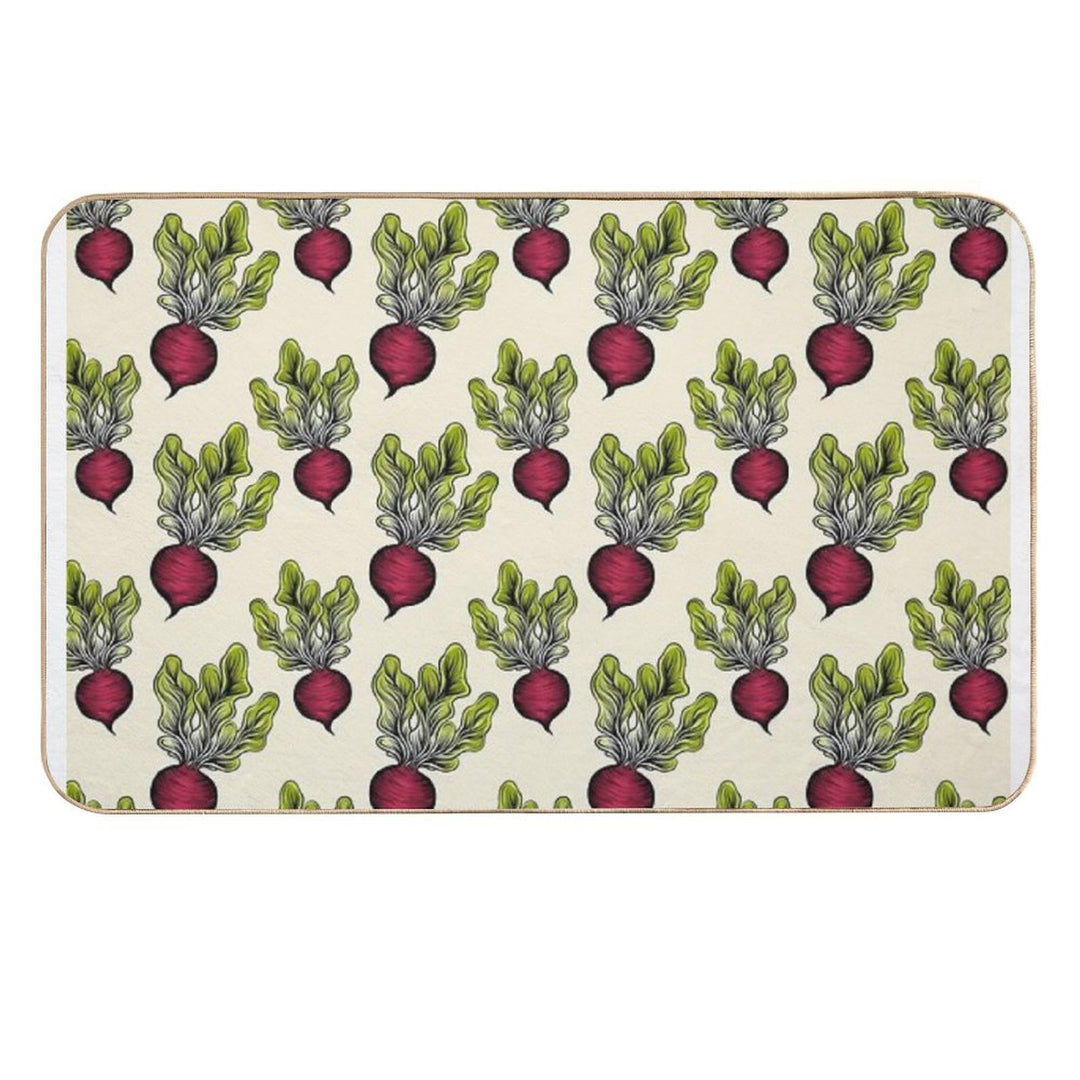 Beets Are Best  Slip-Resistant Bath Mat