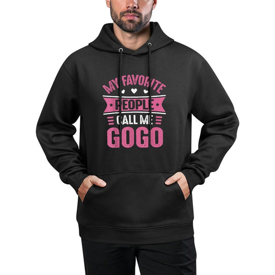 Gogo for Women My Favorite People Call Me Gogo Pilling-Resistant Hoodie
