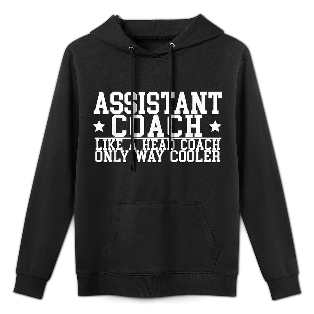 Assistant Coach Funny Sports Coaching Gift Pilling-Resistant Hoodie