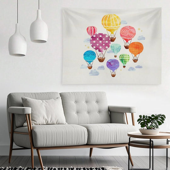 Hot Air Balloon Tapestry