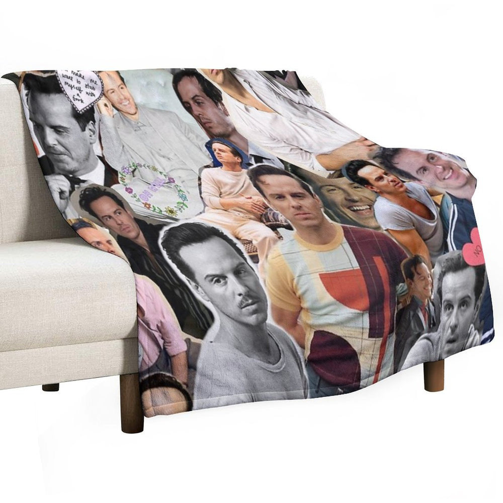 Andrew Scott More Like Andrew Hot Easy Care Throw Blanket