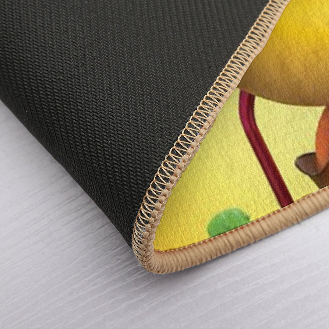 Daisy Donut Goes West  Anti-Trip Bath Mat