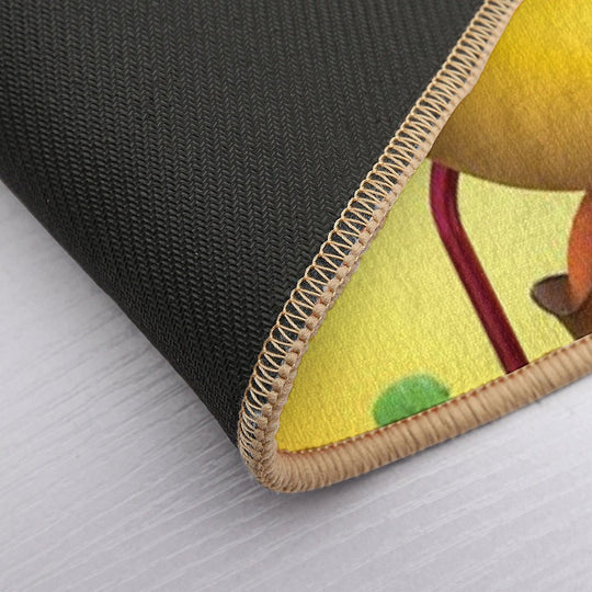 Daisy Donut Goes West  Anti-Trip Bath Mat