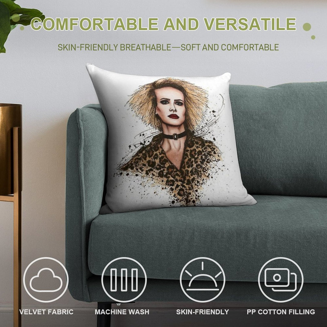 Sally Soft Ultra-Soft Texture Throw Pillow