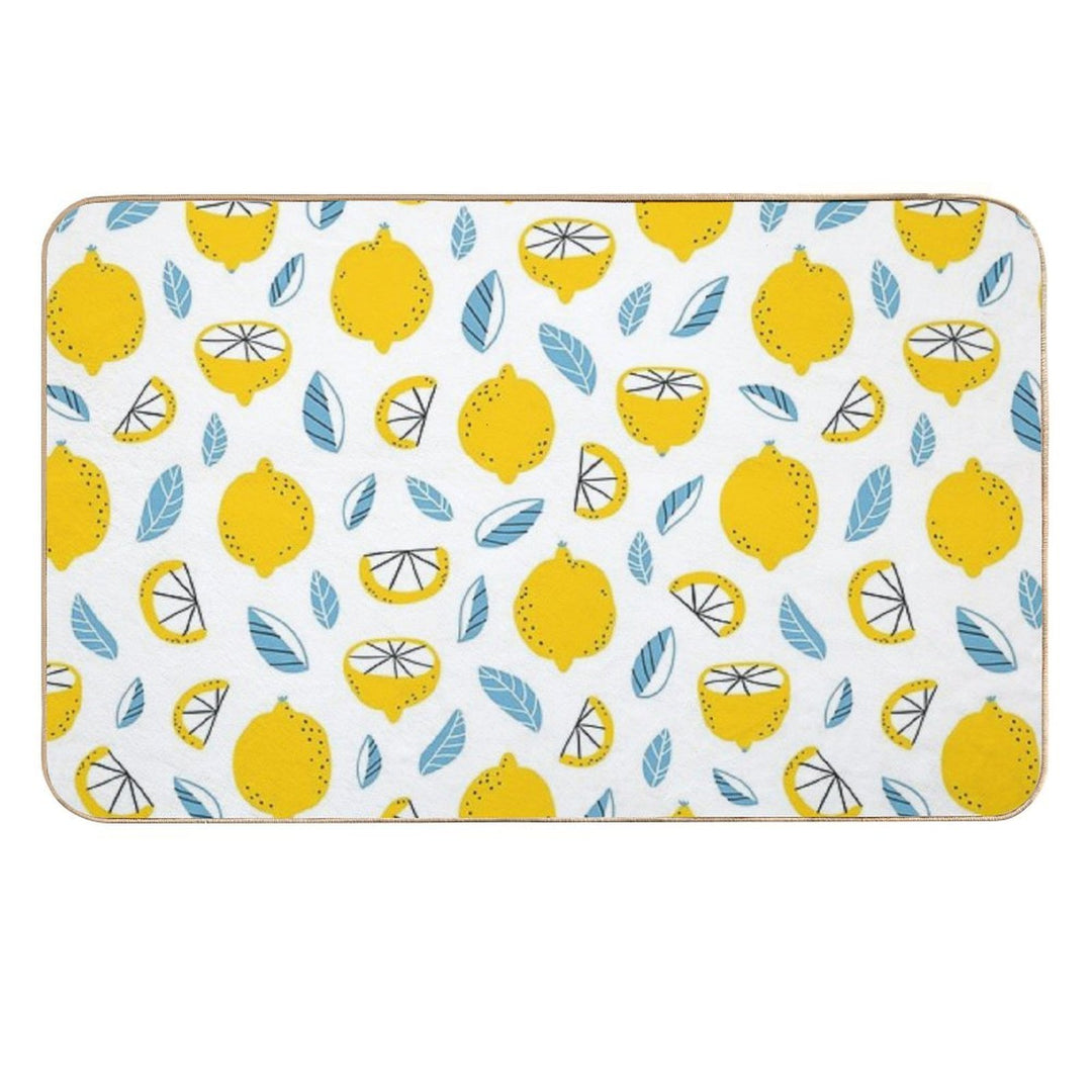 Lemons  Multi-Purpose Bath Mat