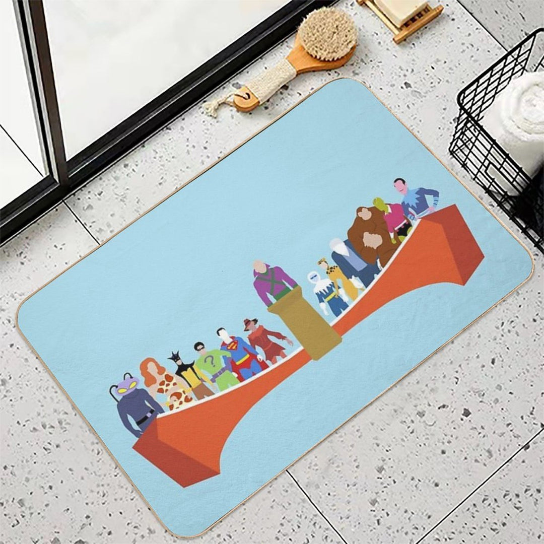 Legion of Doom - Minimalist Style  Multi-Purpose Bath Mat