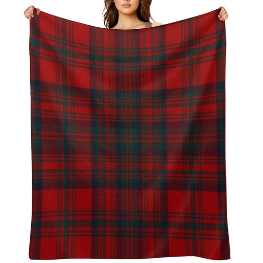 Matheson Scottish Tartan Easy Care Throw Blanket