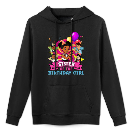 Sister Gracie's Corner Birthday Dolls Cute Party Easy Care Hoodie