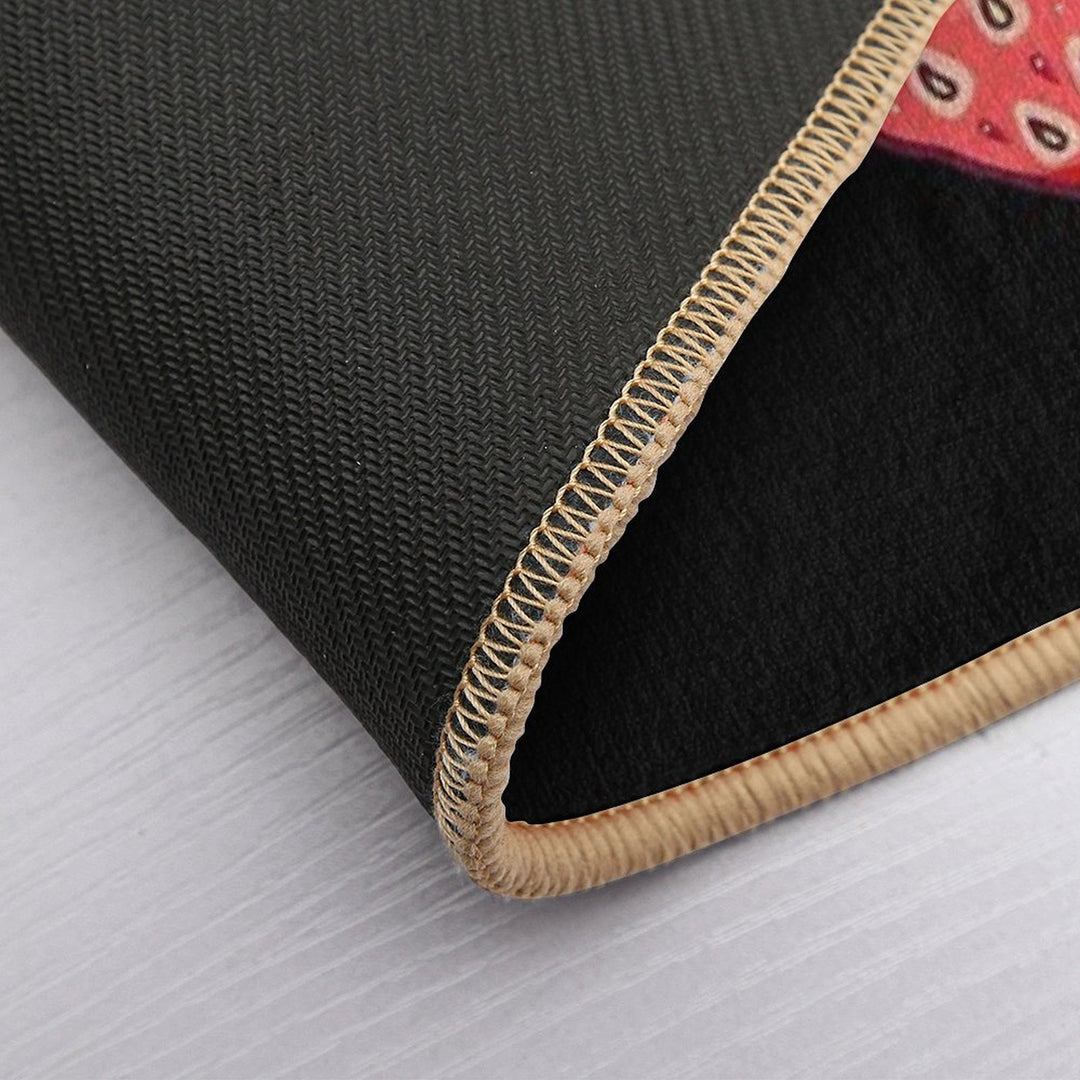 Strawberry Fields  Fade-Resistant Bath Mat