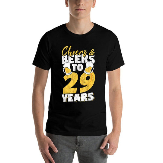 Cheers & Beers to 30 Years Birthday - Special 30th Birthday  Heathered Texture T-Shirt