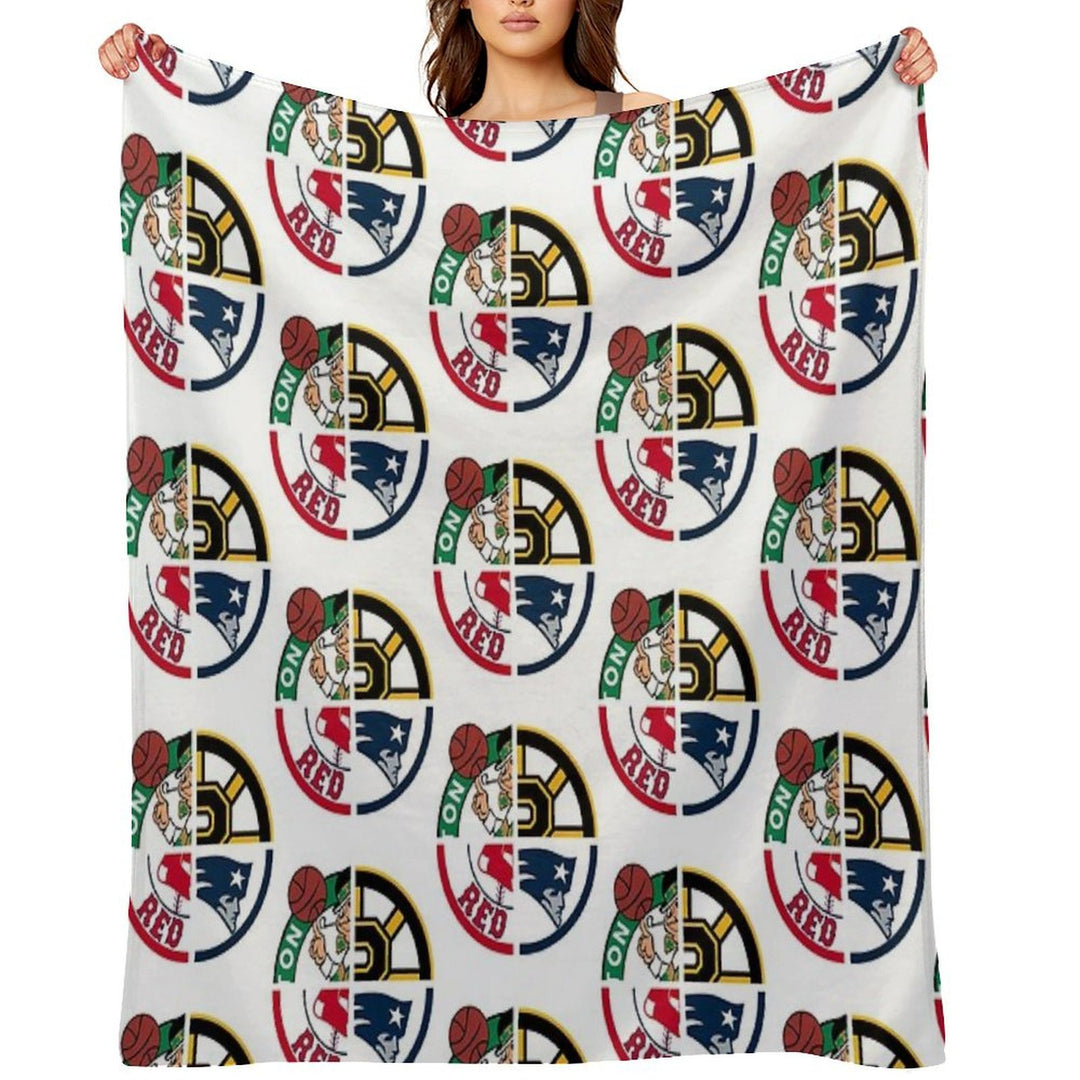 Bos.ton Sports Multi-functional Throw Blanket