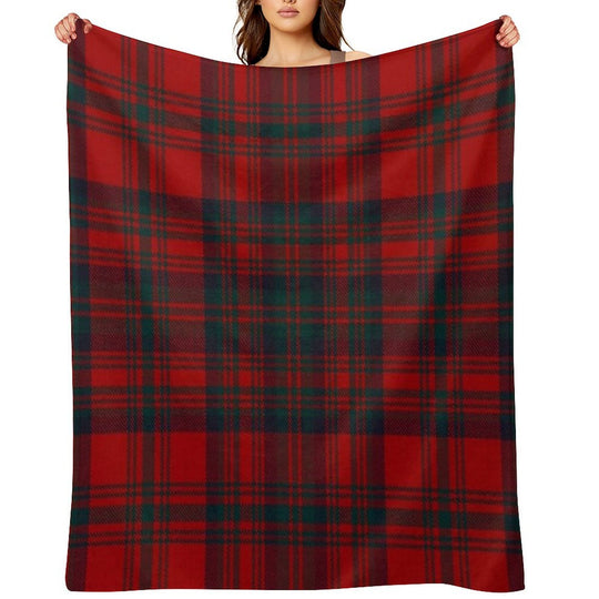 Matheson Scottish Tartan Easy Care Throw Blanket